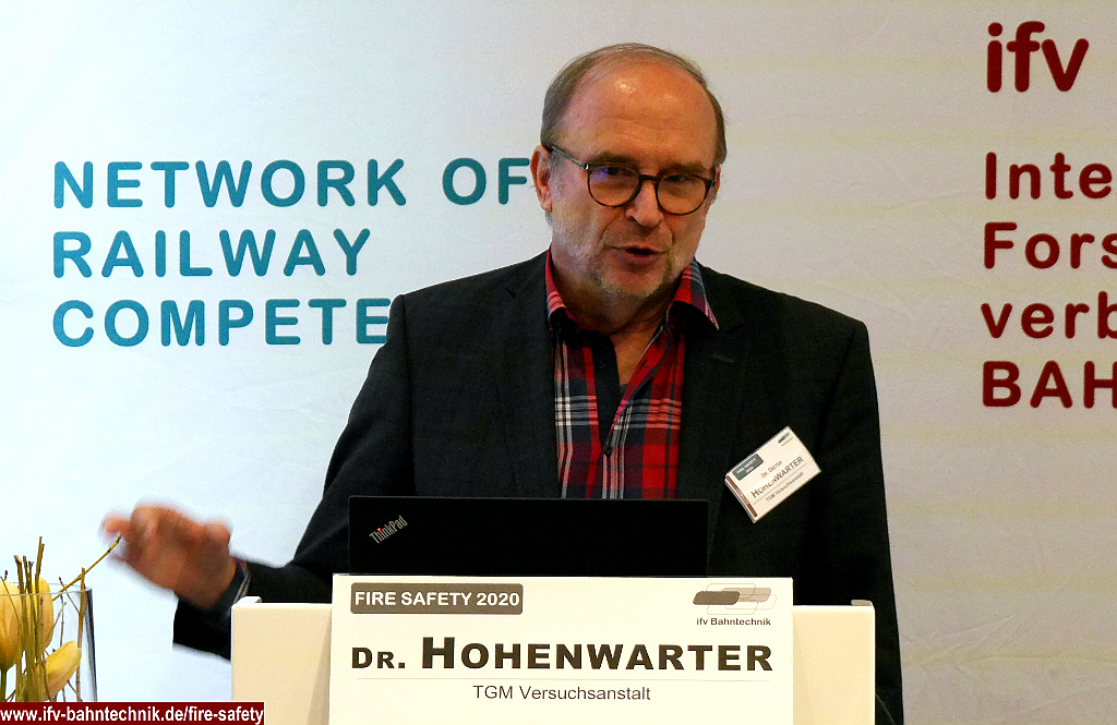 02_HOHENWARTER_ FS2020_IFV-Bahntechnik_Copyright2020.png - Prof. Dipl. Ing. Dr. Dieter HOHENWARTER (Laborleiter Brandversuche) - [TGM Versuchsanstalt, Fachbereich Kunststoff- und Umwelttechnik]:Erfahrungen aus Brandversuchen